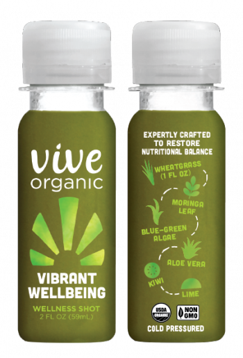 Vive Organic Vibrant Wellbeing Wellness Shot