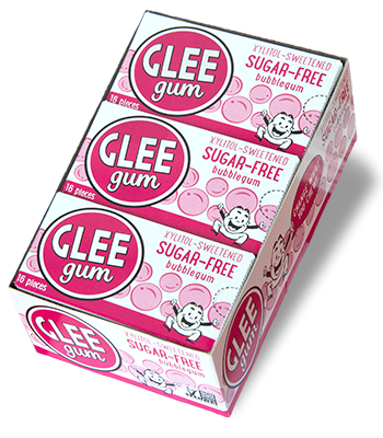 Sugar Free Glee Bubble Gum